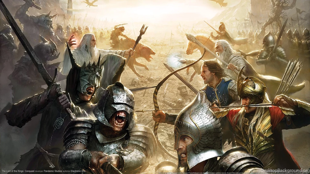 Lord Of The Rings Battle Desktop Backgrounds HD 1920x1080