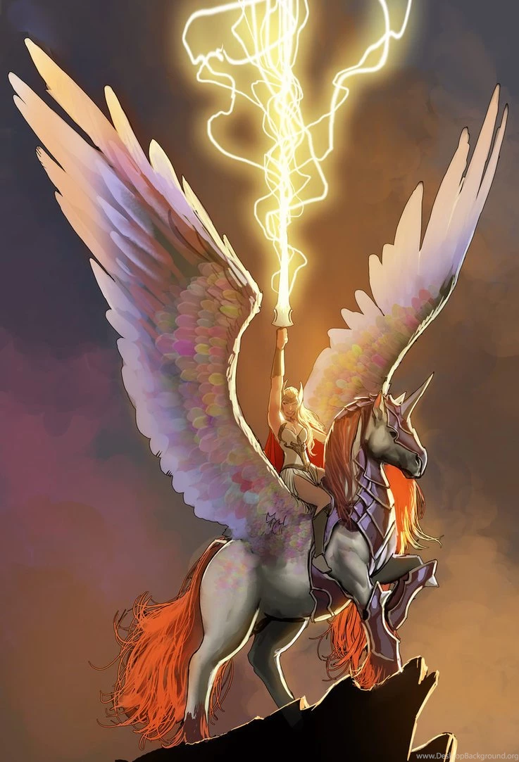 Shera And Swiftwind...and I Cant Believe I Drew It By Nebezial On ...