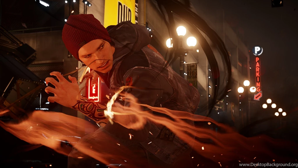 Infamous Second Son Ps4 Game Hd Wallpapers ImgMob
