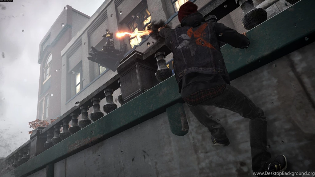 Delsin Climbs A Building, InFAMOUS Second Son 1920x1080 Full ...