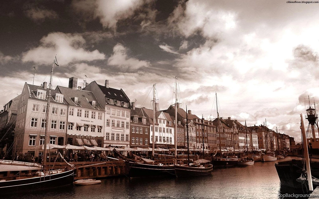 Copenhagen Wonderful Nyhavn Canal Danish Beautiful Harbour City ...
