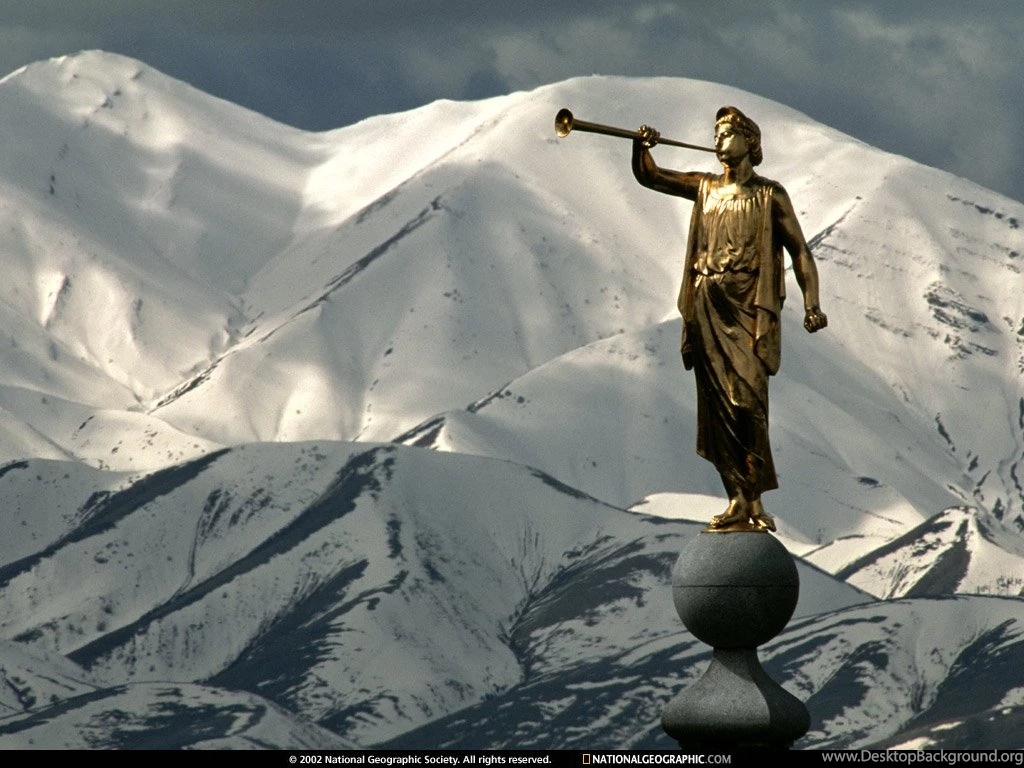 Salt Lake City, Utah, Angel Moroni, 1995, Photo Of The Day ...