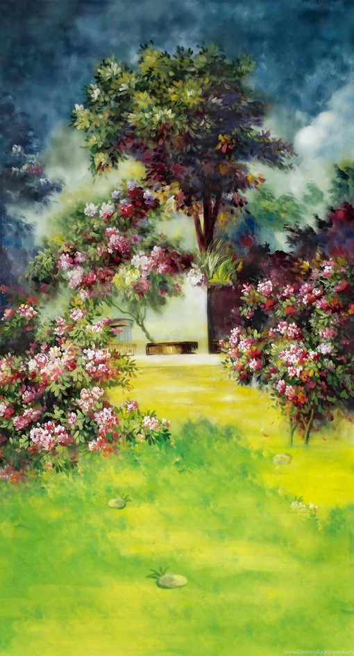 Compare Prices On Flower Garden Backgrounds Online Shopping/Buy ...
