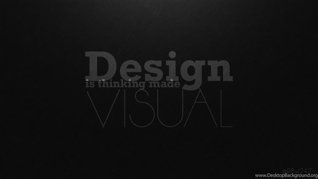 Black Dark Design Minimalistic Patterns Wallpapers