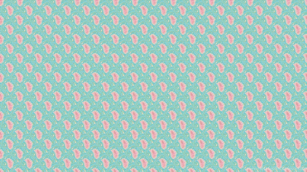 Paisley Flowers Desktop Wallpapers