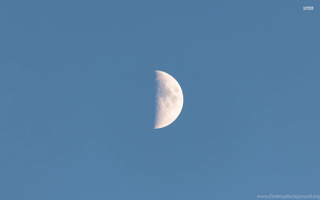 Half Moon Wallpapers Space Wallpapers