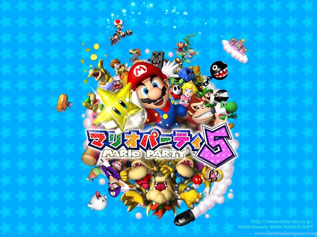 Mario Party 5   Wallpapers   Multimedia   Boo Mansion