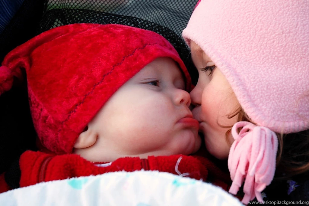 Love Cute Baby Wallpapers Computer Desktop Back