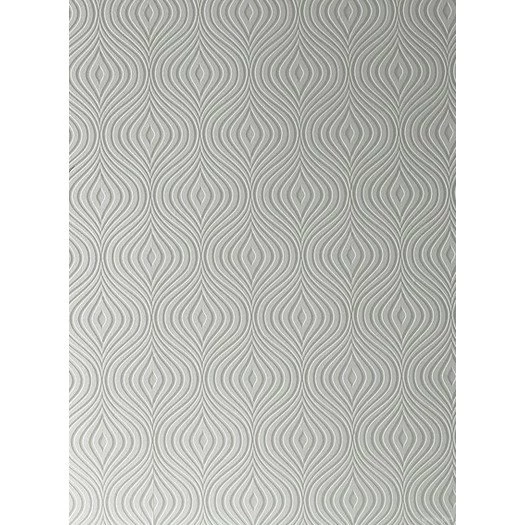 Graham & Brown Paintable Curvy 32.8' X 20.5" Geometric 3D Embossed ...