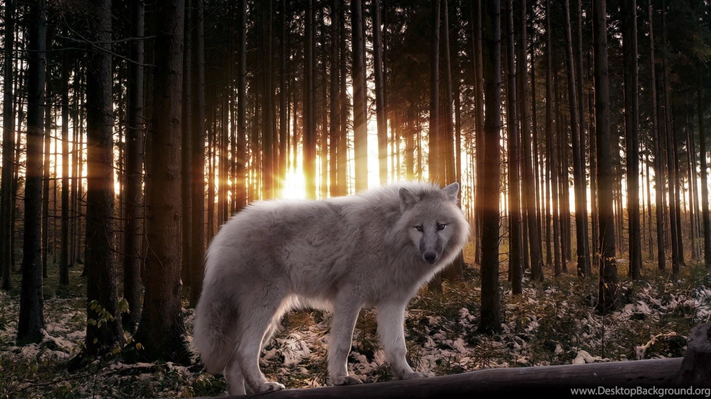 White Wolf Friendship Grey Wild Animal Black Quotes Winter ...