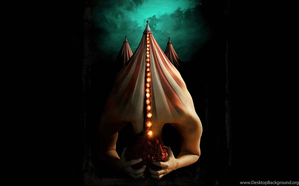 American Horror Story Freaky Circus Tent Woman Front View Promo ...
