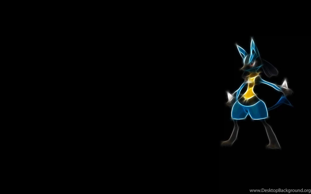Lucario, Abstract, Anime, Black Backgrounds HD Wallpapers
