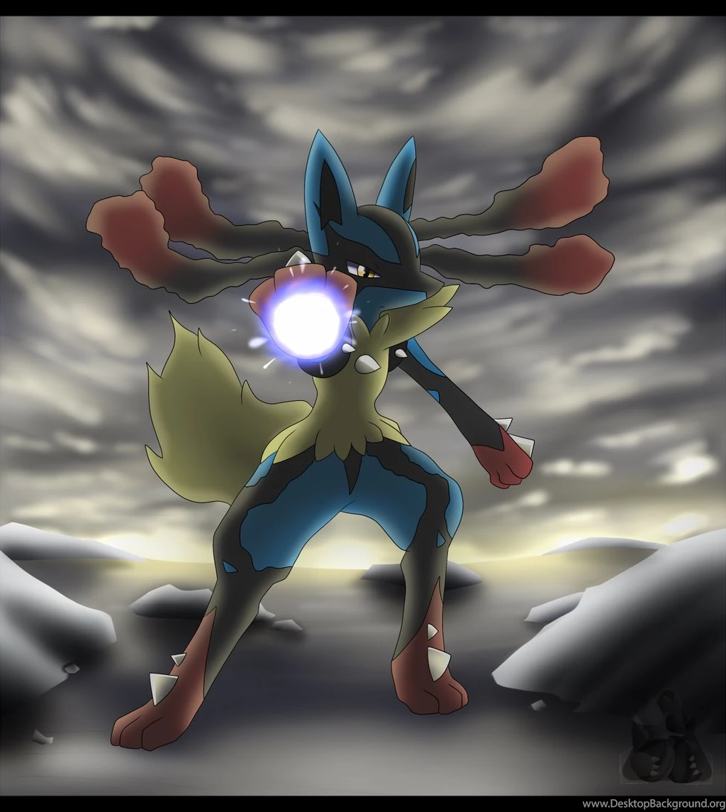 Mega Mewtwo Vs Mega Lucario By Monstradon On DeviantArt