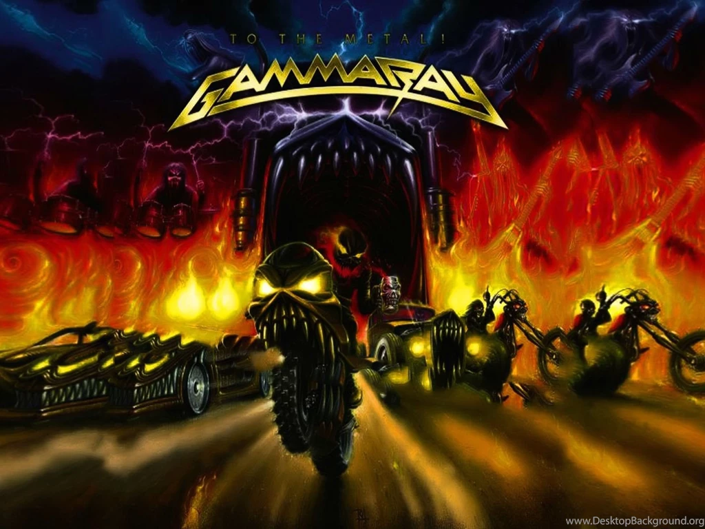 GAMMA RAY Power Metal Heavy Album Art Cover Dark Wallpapers ...