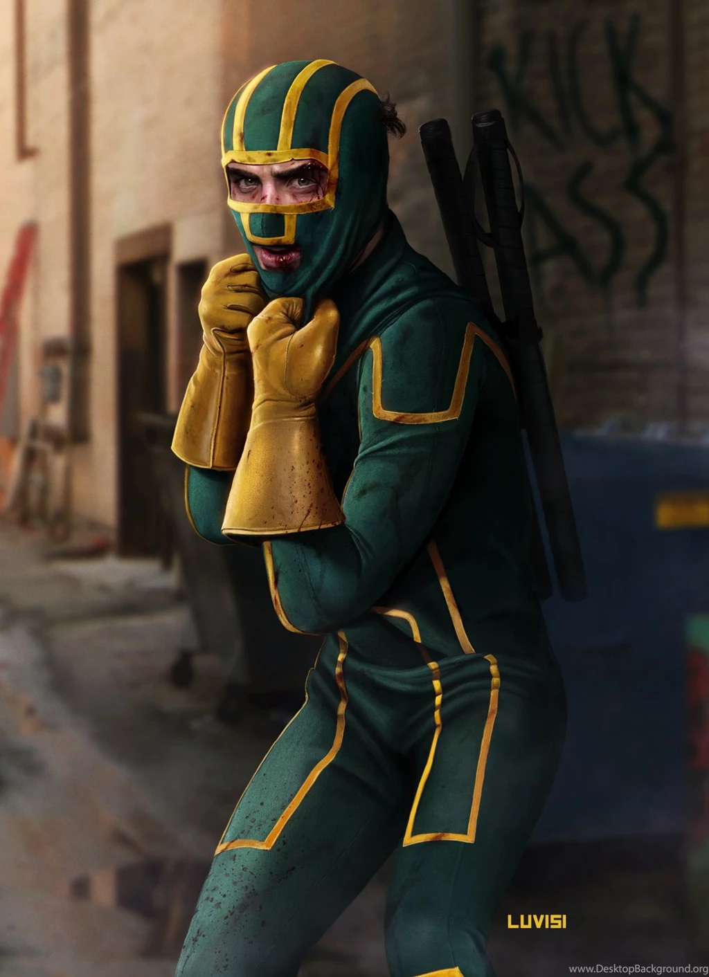 HIT GIRL   By DanLuVisiArt On DeviantArt