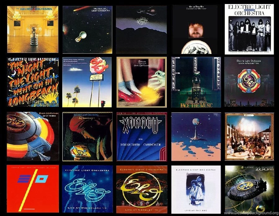 ELO Albums By TeeStall On DeviantArt