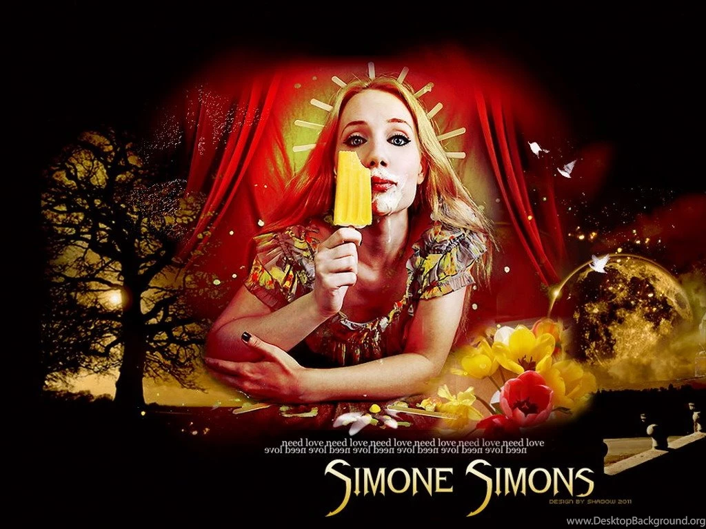 Simone Simons Simone Simons Wallpapers (32503184) Fanpop