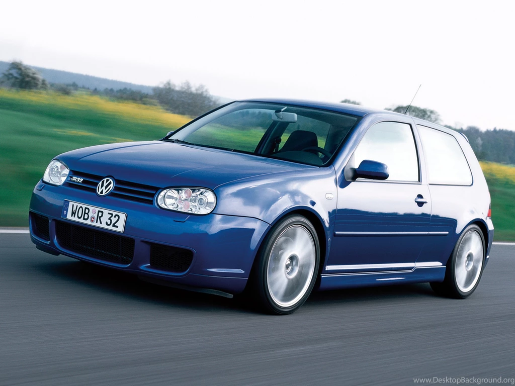 2002 Volkswagen Golf R32 Car Germany Blue 4000x3000 Wallpapers ...