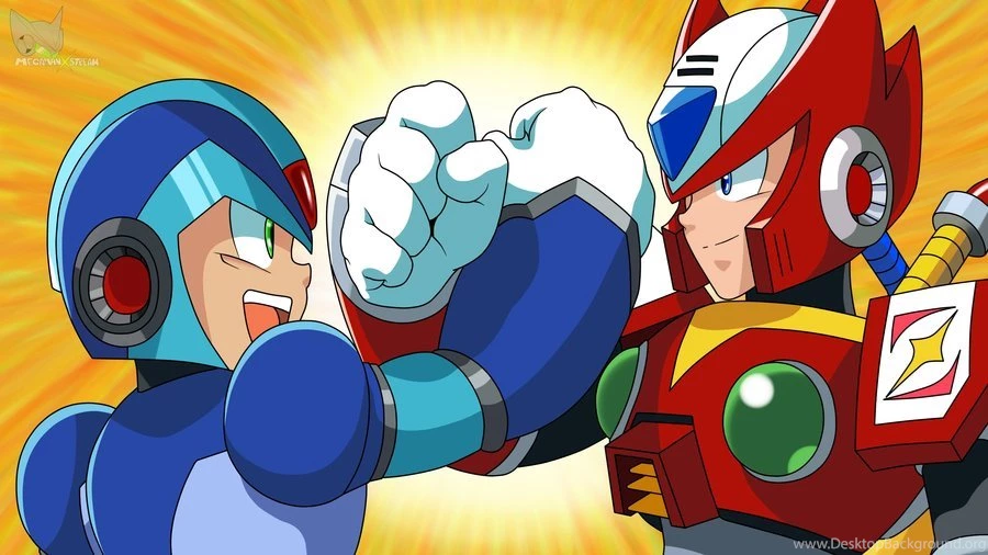 X And Zero Rock Man Wallpapers By Mega X stream On DeviantArt