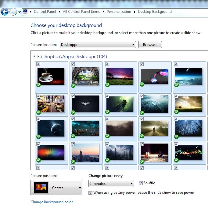 Desktoppr  Automatically Sync, Set High Quality Wallpapers As ...