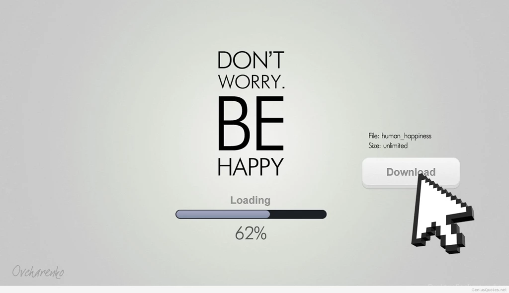 Be Happy Hd Wallpapers Quote