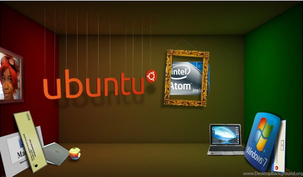 Two Netbook Wallpapers