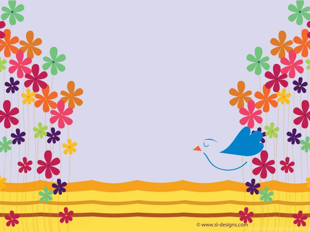 Flowers And Bird Backgrounds Desktop Wallpapers