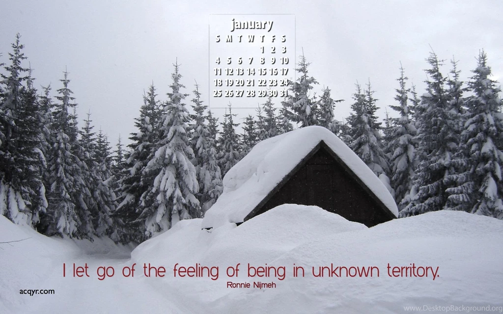 January 2009 Calendar Desktop Wallpapers 1