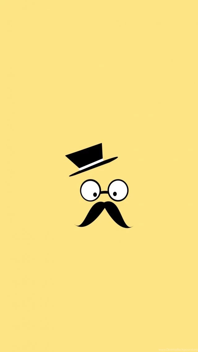 Download Wallpapers 640x1136 Man, Drawing, Mustache iPhone 5S, 5C ...