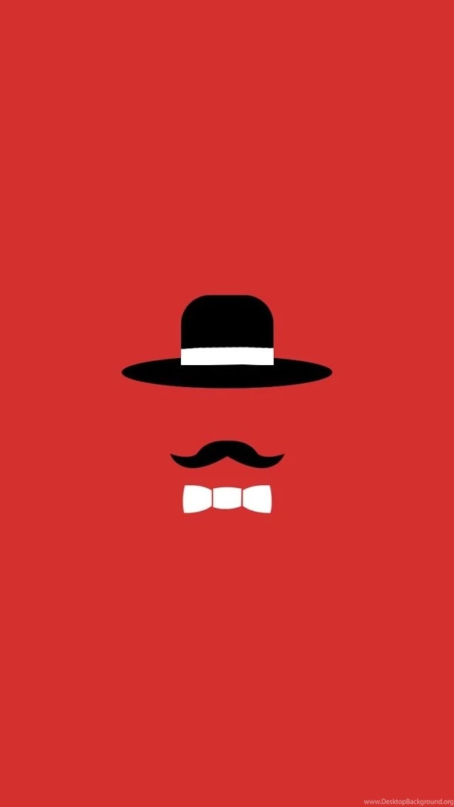 Cartoon Mustache Man Wallpapers Free iPhone Wallpapers
