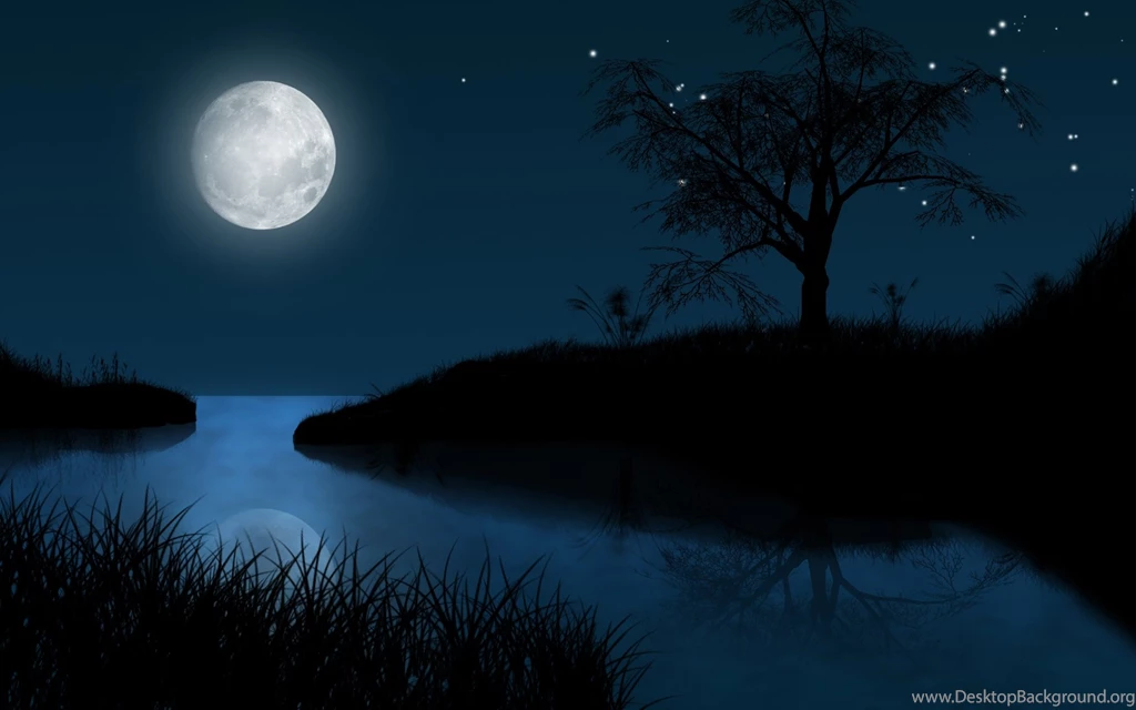 Full Moon Sky Wallpaper.