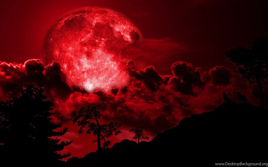 Red Moon Wallpapers Wallpapers Cave