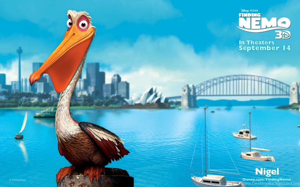 Nigel Finding Nemo 3D HD Wallpapers