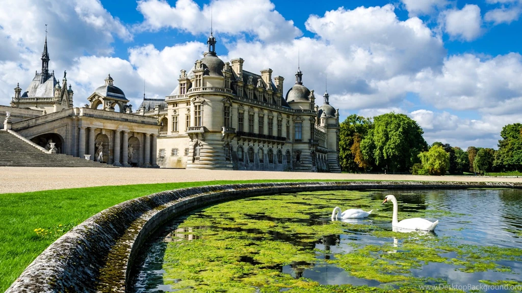 Chateau De Chantilly France Wallpapers HD Download