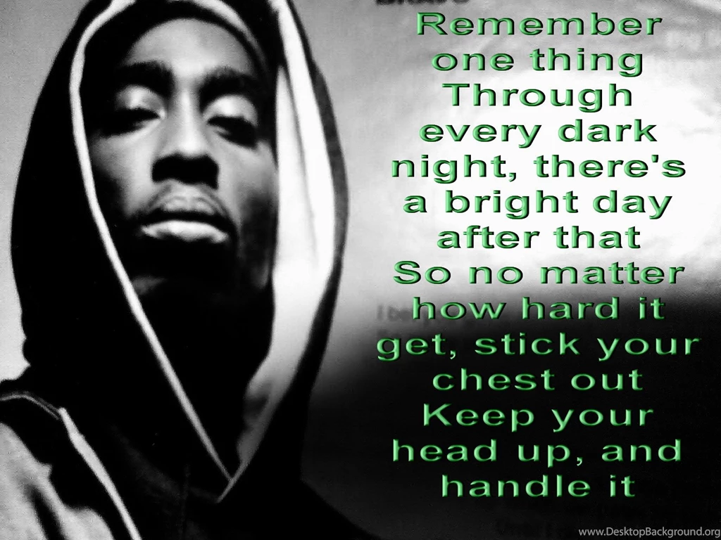Tupac Rap Gangsta Text Quotes C Wallpapers