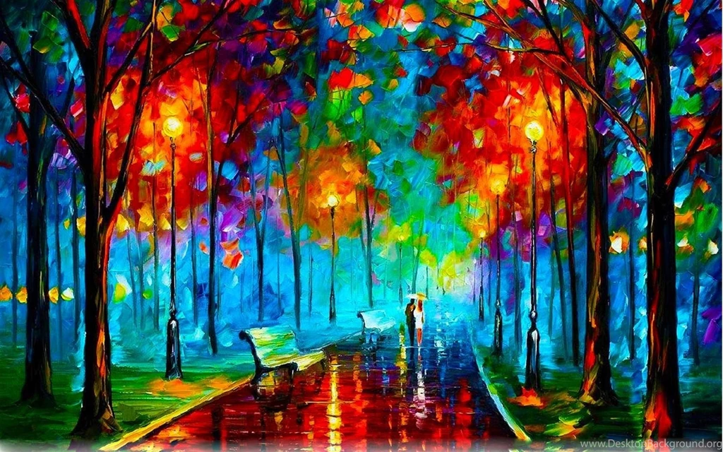 Wallpapers Leonid Afremov Paintings X Art Hd 2560x1600