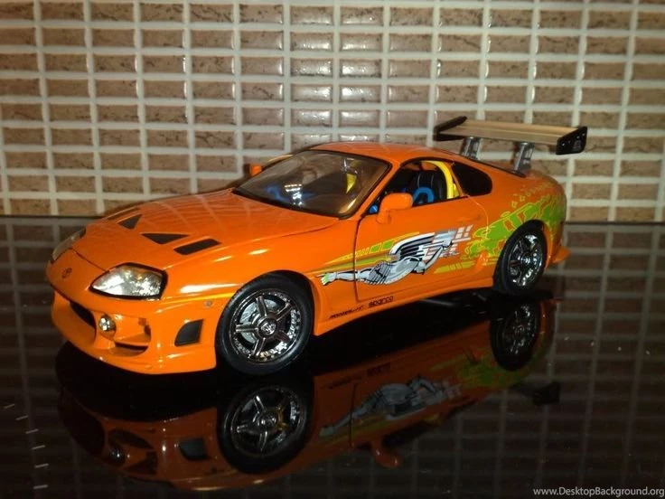 Orange Toyota Spura Supra Fast And Furious Wallpapers