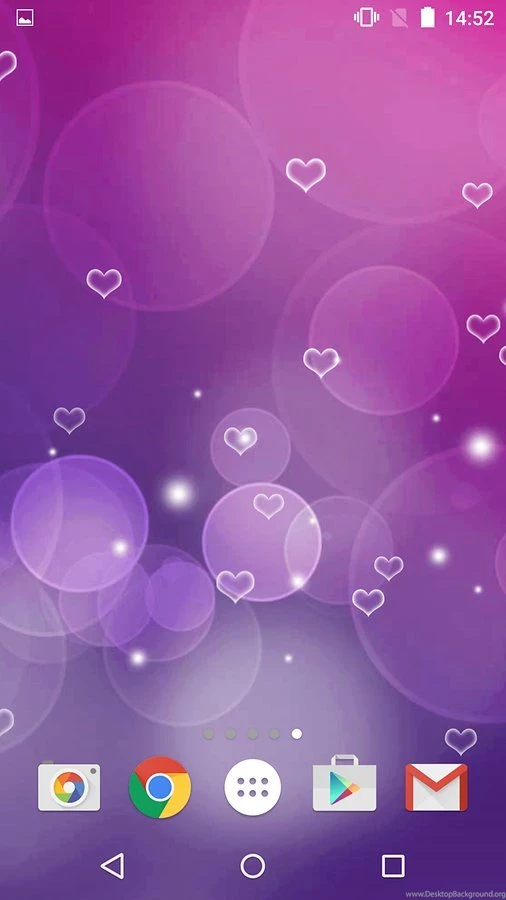 Purple Hearts Live Wallpapers Android Apps And Tests AndroidPIT