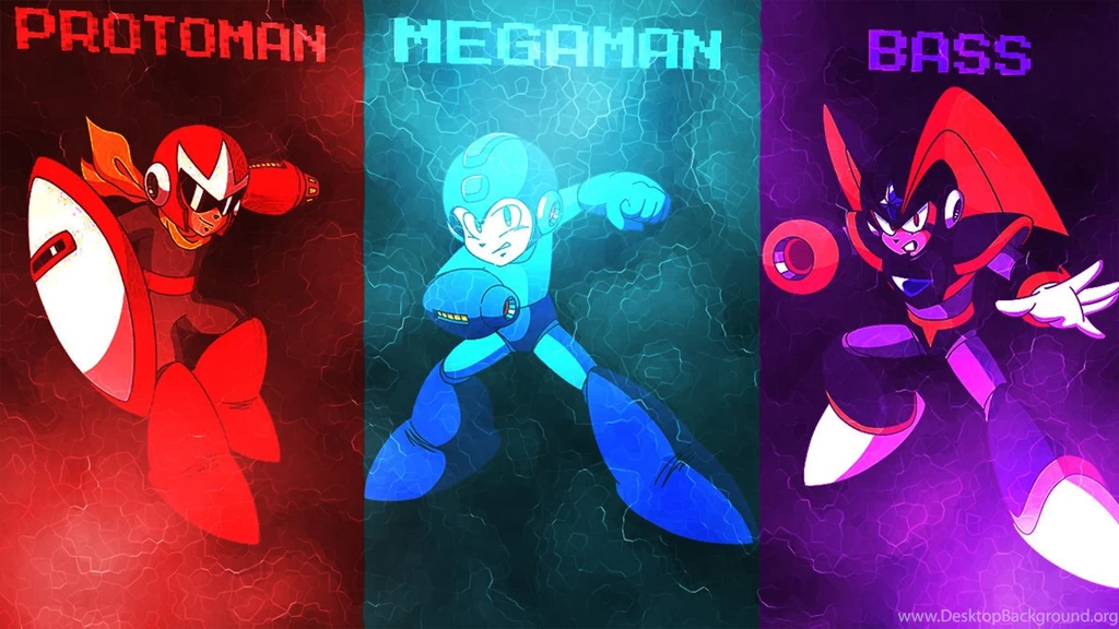 Megaman Bass And Protoman Wallpapers By Static989 On DeviantArt