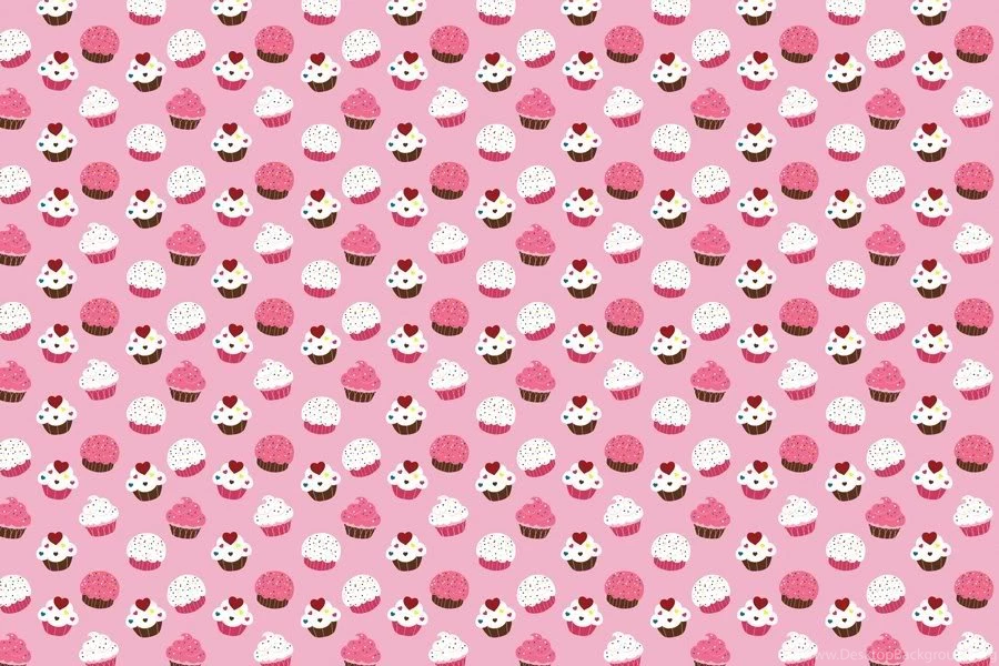 Pink Cupcake Print