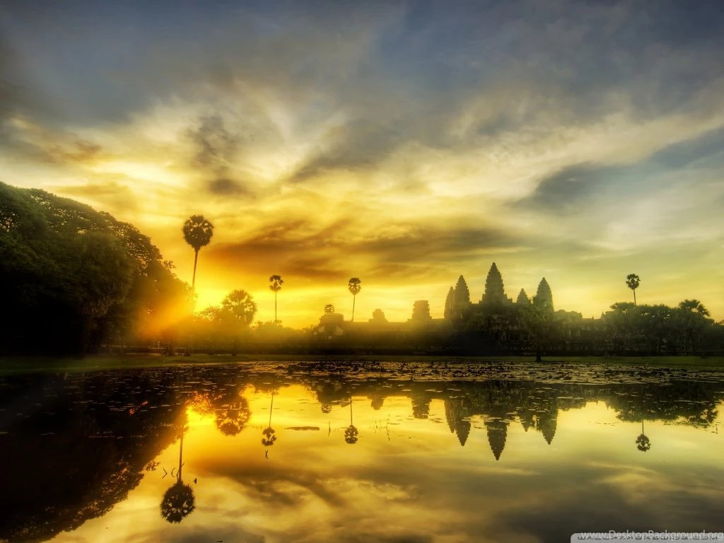 Angkor Wat, Cambodia HD Desktop Wallpapers : High Definition ...