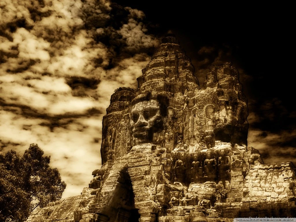 The Buddha King Of Angkor Wat, Cambodia HD Desktop Wallpapers ...