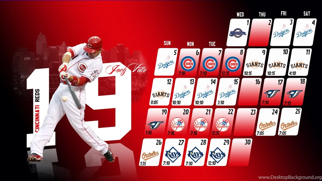 Cincinnati Reds General Schedule Wallpapers