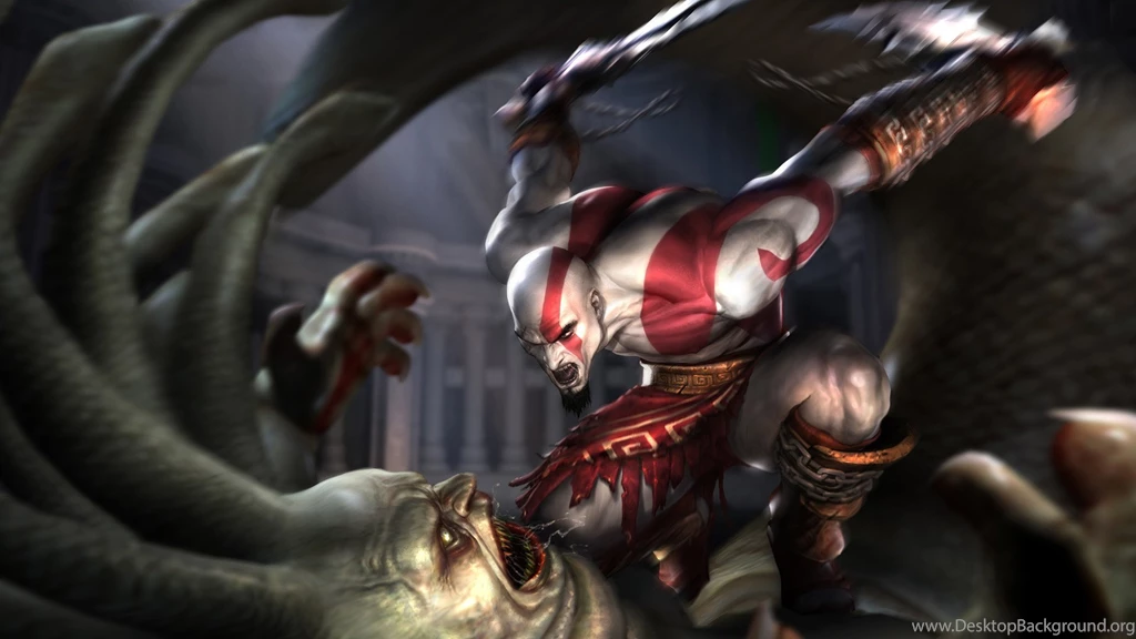 Medusa God Of War Kratos Wallpapers