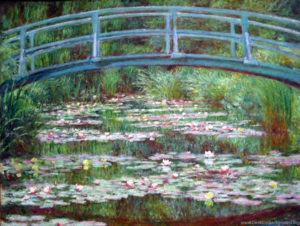 Justpict.com Monet's Water Lilies Wallpapers