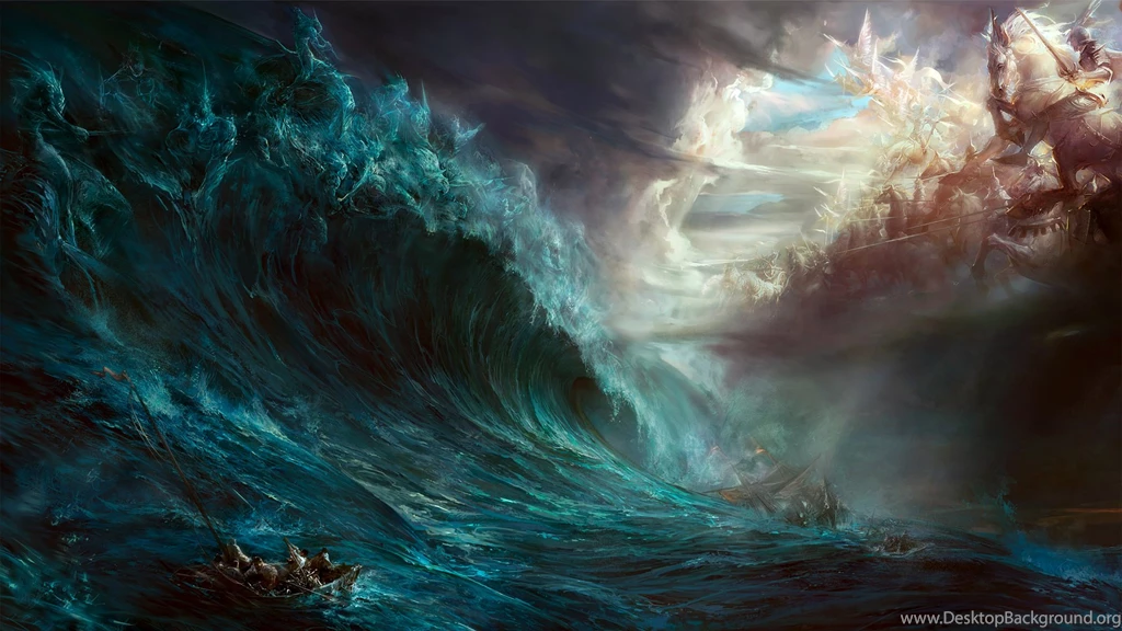 Fantasy Dark Sea Wallpapers