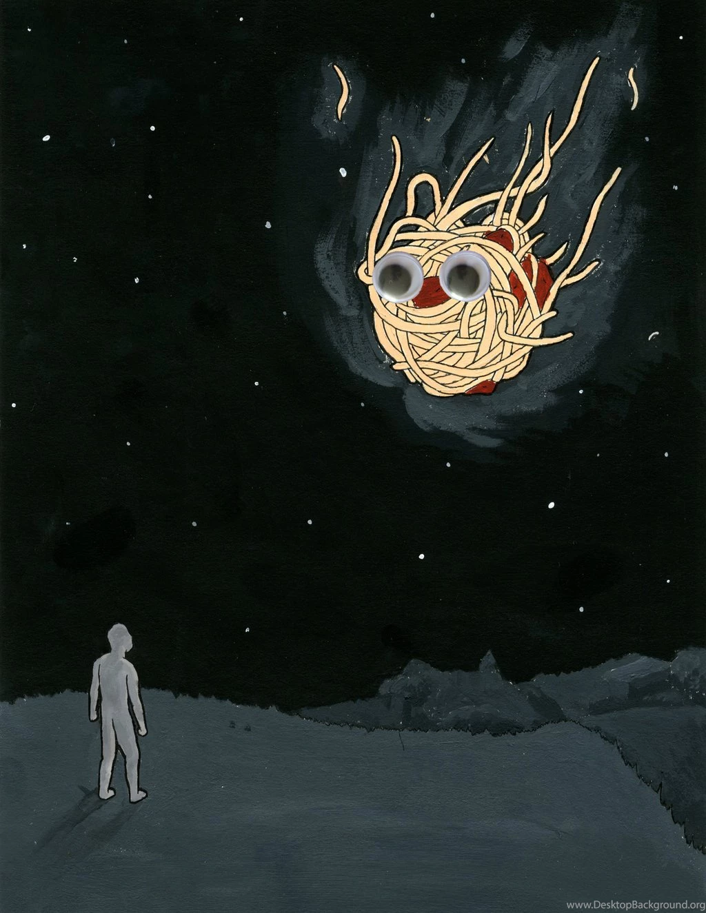 Flying Spaghetti Monster By BilltJoe On DeviantArt