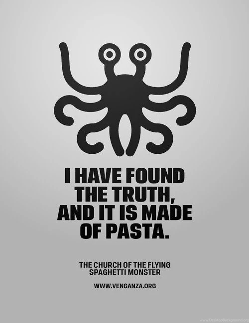 Beau Monde Crafting: Flying Spaghetti Monster