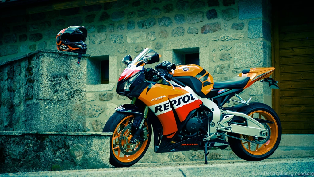 Download Wallpapers 3840x2160 Honda, Cbr, Fireblade, Repsol, Black ...