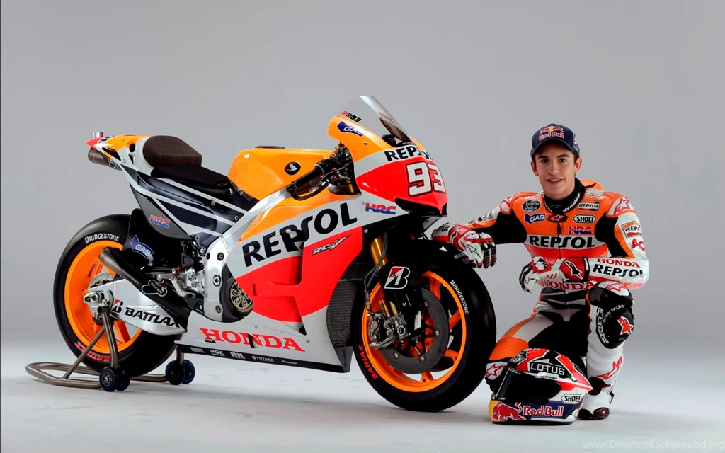 Marc Marquez And Honda Repsol Wallpapers Photo